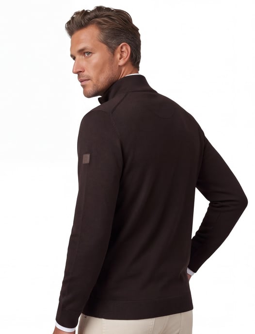 Trui Cavallaro bruin 118265001-Dark Brown - Image 2