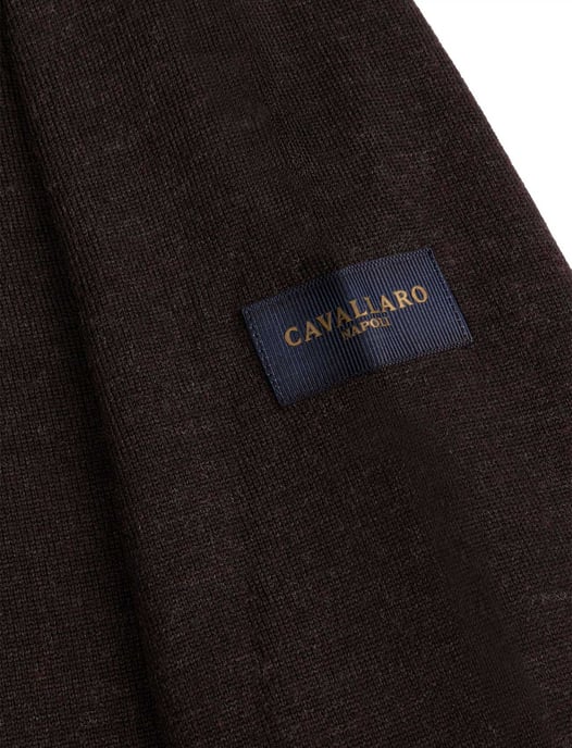 Trui Cavallaro bruin 118265001-Dark Brown - Image 4