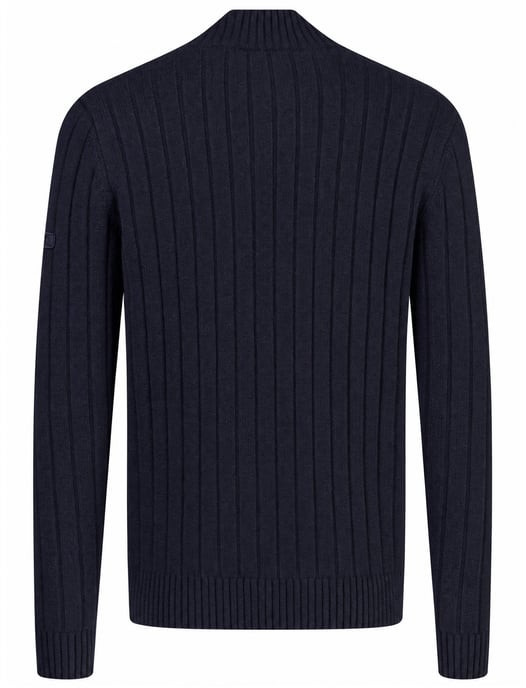 Vest Blue Industry donkerblauw gebreid - Image 3