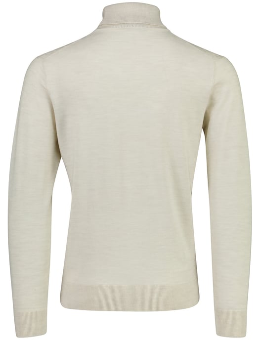 Trui Gentiluomo creme gebreid merinowol - Image 2