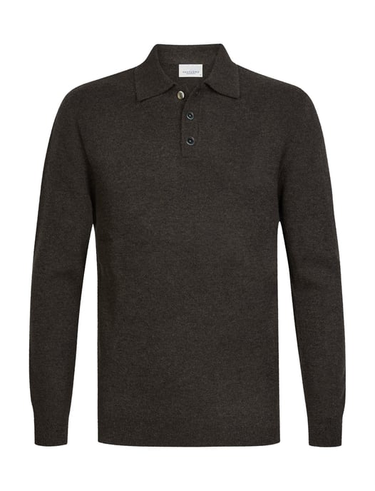 Trui Profuomo bruin gebreid - Image 1