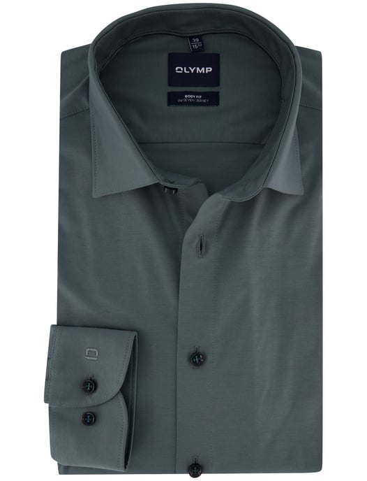 Overhemd Olymp groen jersey - Image 1