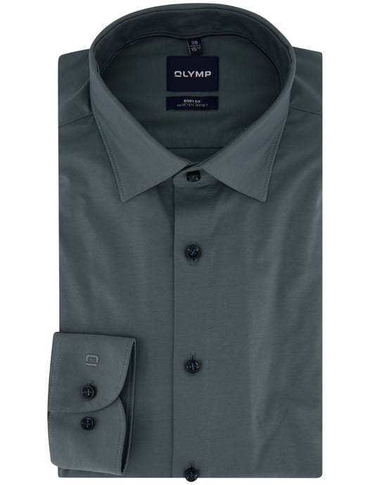 Overhemd Olymp groen jersey - Image 2