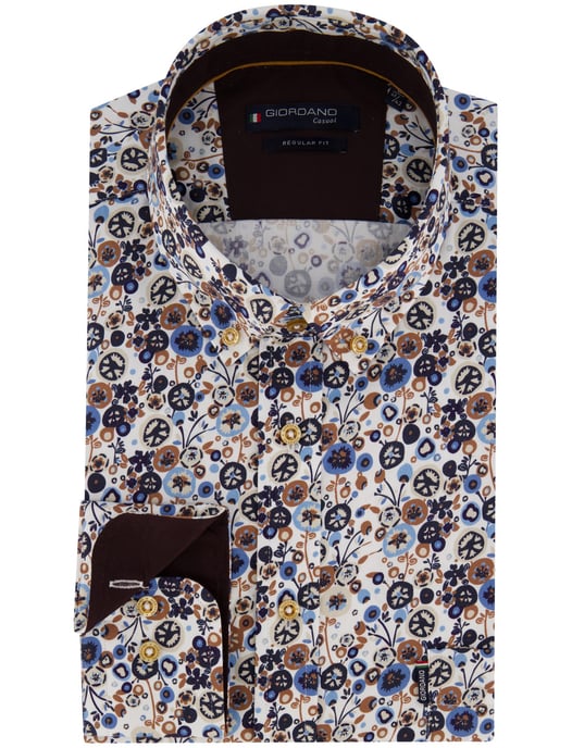 Overhemd Giordano bruin - Image 2