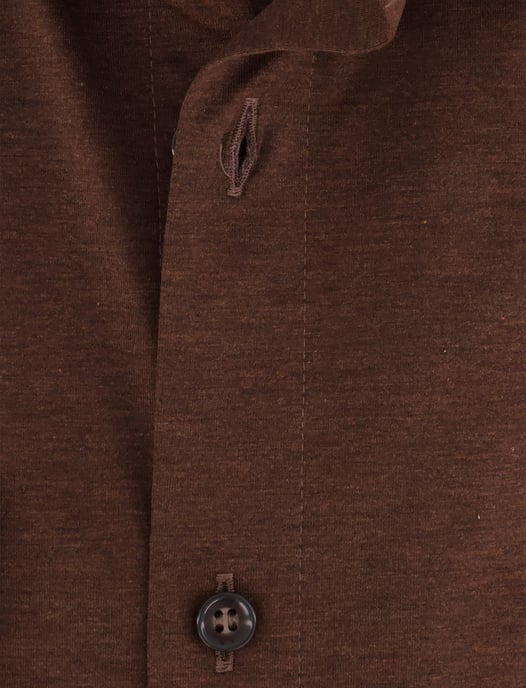 Overhemd Olymp bruin casual - Image 4
