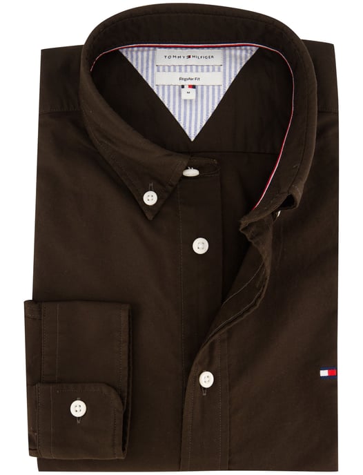Overhemd Tommy Hilfiger bruin - Image 1