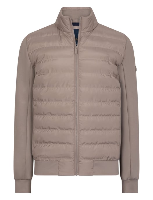 Gewatteerde jas Cavallaro beige - Image 1