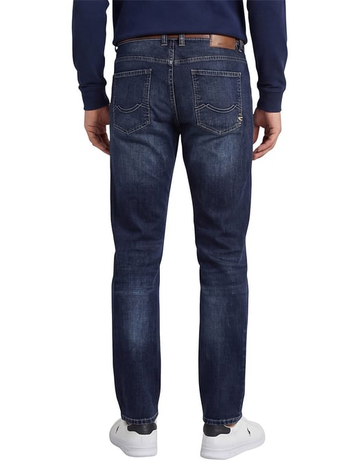 Pantalon Camel Active 5-pocket Big & Tall Donkerblauw spijker - Image 2