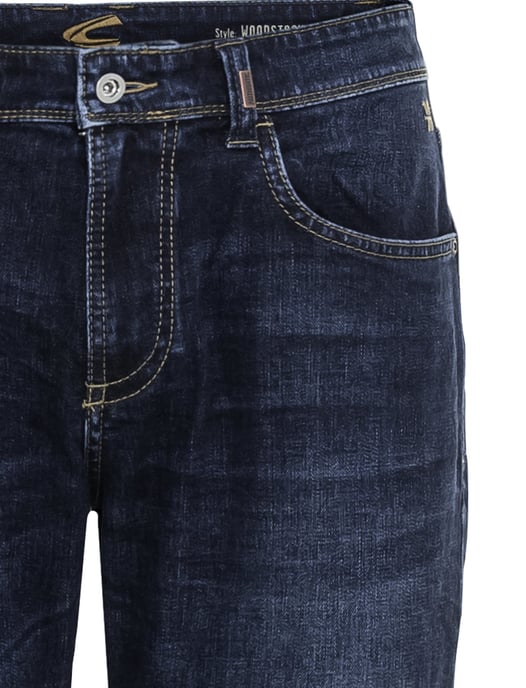 Pantalon Camel Active 5-pocket Big & Tall Donkerblauw spijker - Image 3