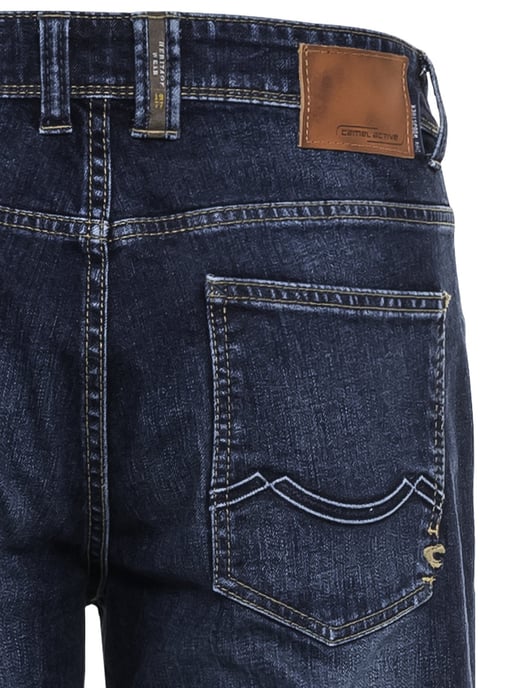 Pantalon Camel Active 5-pocket Big & Tall Donkerblauw spijker - Image 4