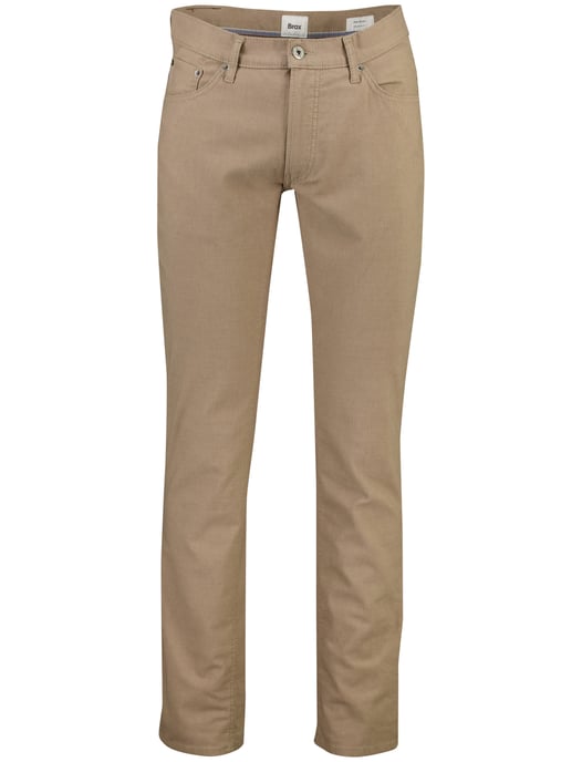 Broek Brax Chuck camel slim fit - Image 1