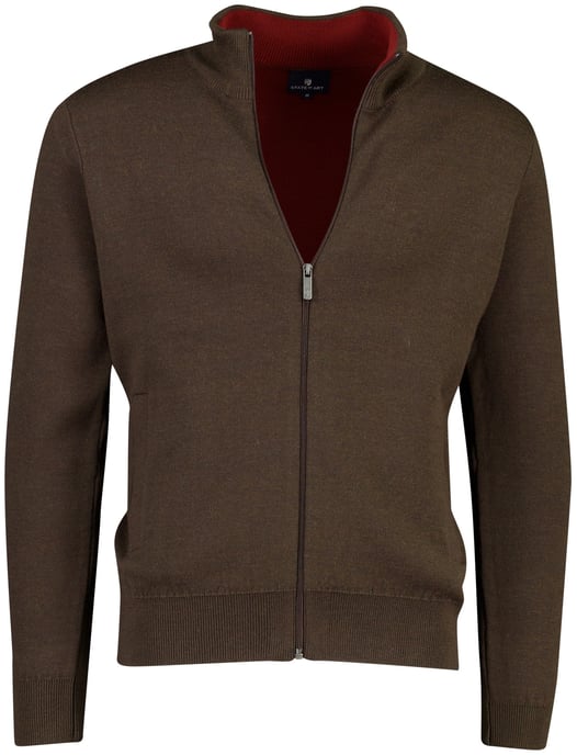 Vest State of Art bruin wol - Image 1