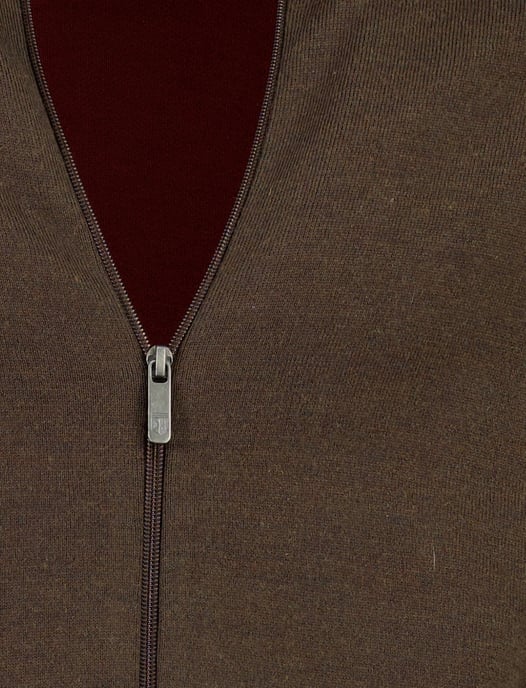 Vest State of Art bruin wol - Image 4