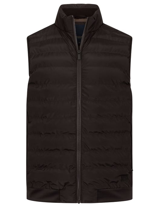 Bodywarmer Cavallaro bruin puffer - Image 1