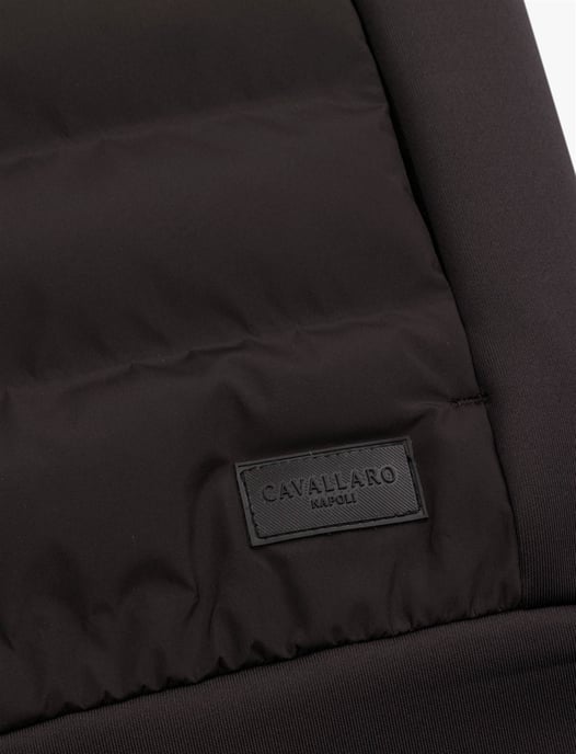 Bodywarmer Cavallaro bruin puffer - Image 3