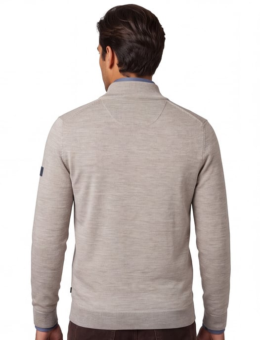 Trui Cavallaro beige merinowol - Image 2
