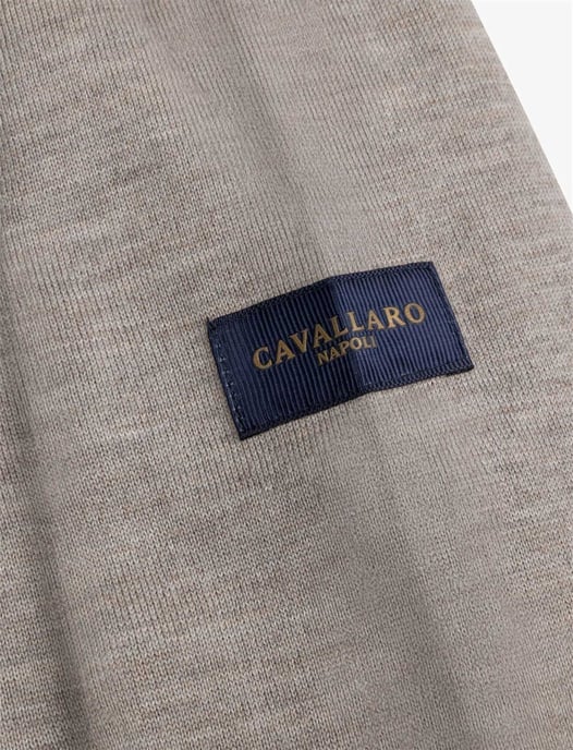 Trui Cavallaro beige merinowol - Image 4