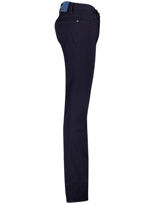 Broeken Alberto donkerblauw stretch - Image 3