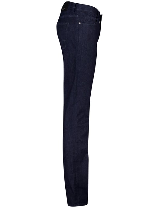 Broek Alberto donkerblauw Regular Fit - Image 3