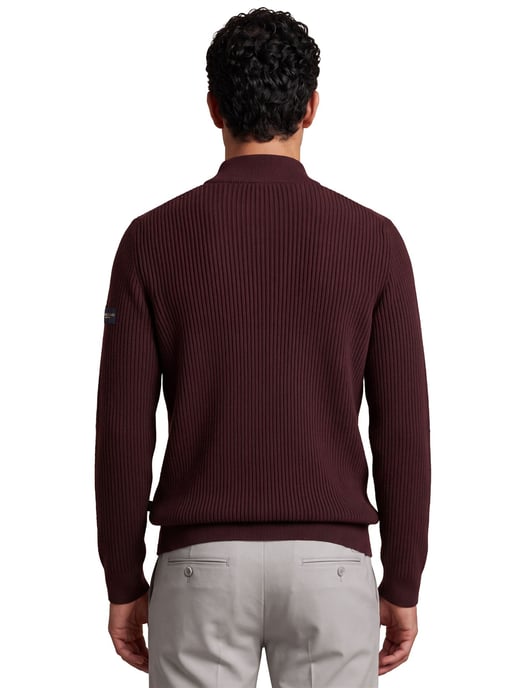 Trui Cavallaro bordeaux gebreid - Image 2