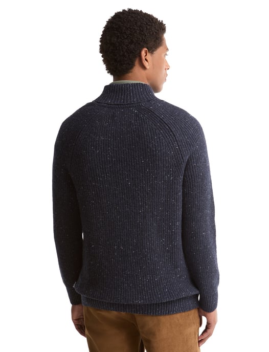Trui Barbour donkerblauw wol - Image 2