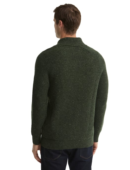 Trui Barbour donkergroen wol - Image 2