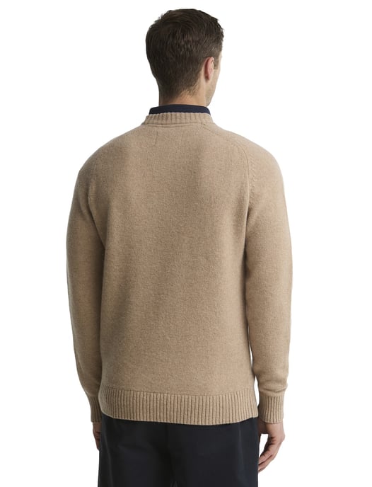 Trui Barbour camel lamswol - Image 2