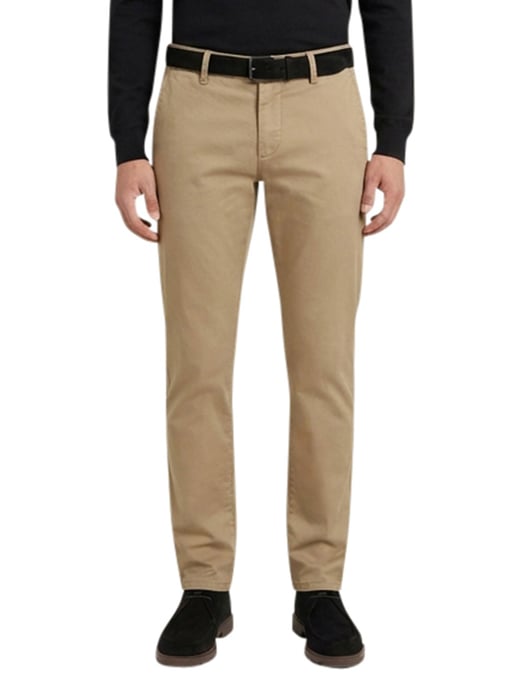 Broek Alberto beige Regular Fit - Image 1