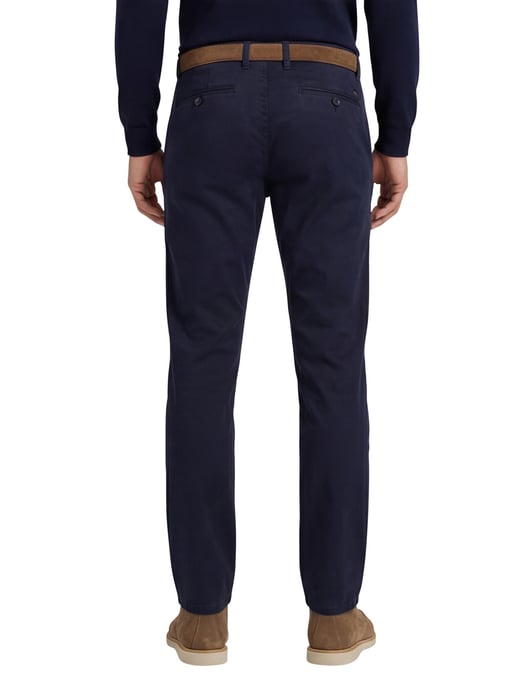 Broek Alberto donkerblauw Regular Fit - Image 2