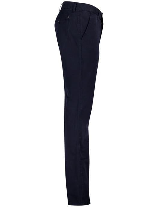 Broek Alberto donkerblauw Regular Fit - Image 3