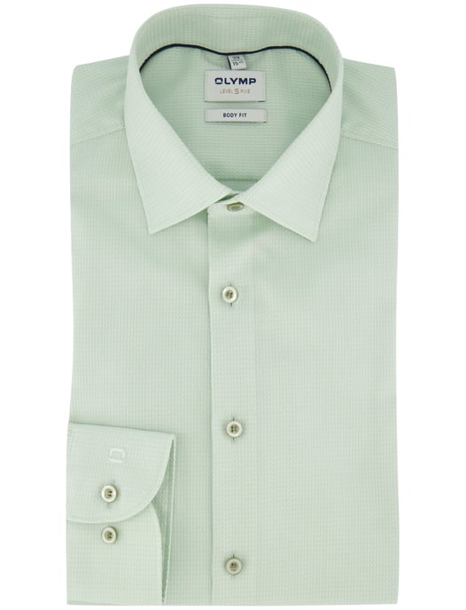 Overhemd Olymp groen slim fit - Image 2
