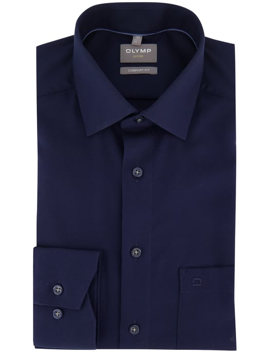 Overhemd Olymp donkerblauw strijkvrij - Image 2