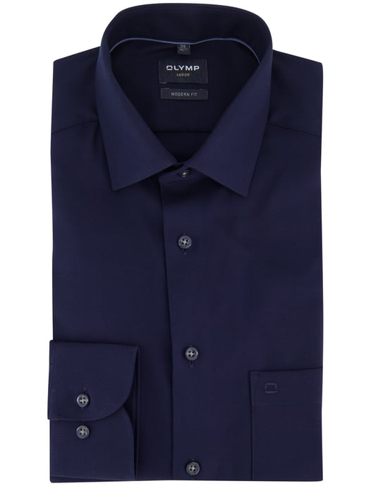 Overhemd Olymp donkerblauw strijkvrij - Image 2