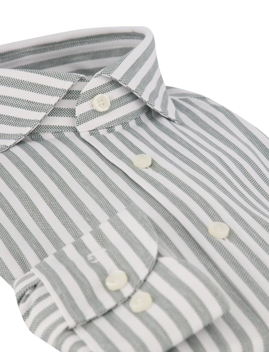 Overhemd Olymp groen slim fit - Image 3