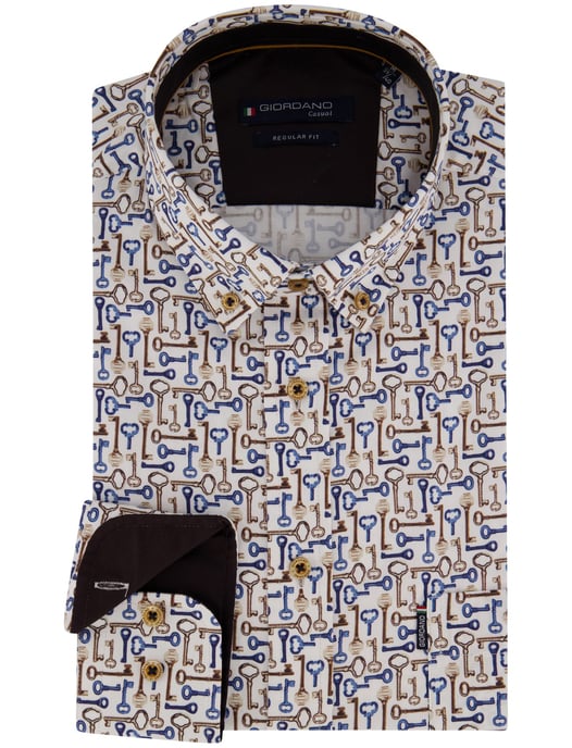 Overhemd Giordano wit - Image 2