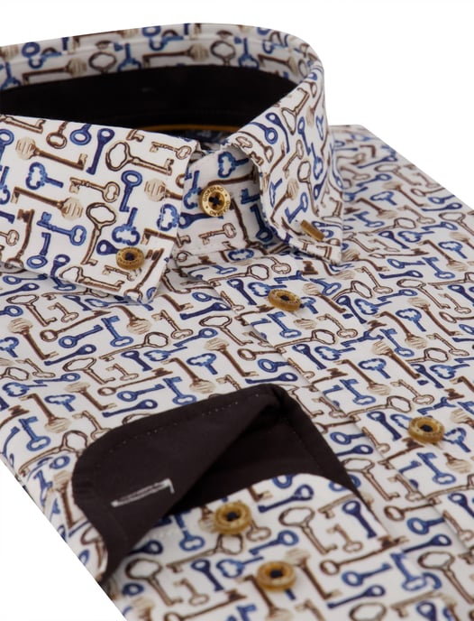 Overhemd Giordano wit - Image 3