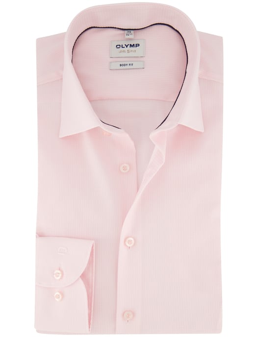 Overhemden Olymp roze slim fit - Image 1