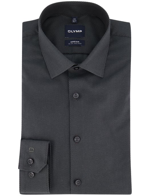 Overhemd Olymp donkergroen super slim fit - Image 2