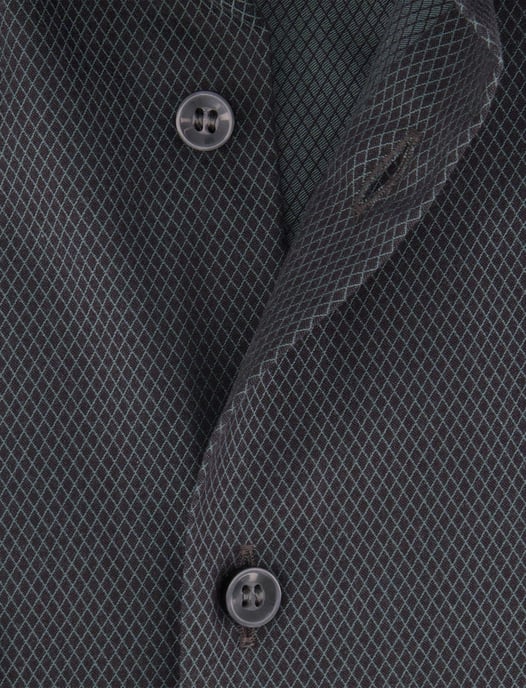 Overhemd Olymp donkergroen super slim fit - Image 4