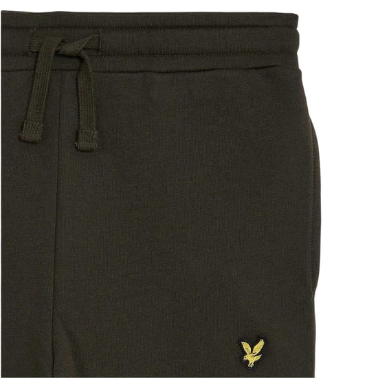 Lyle & Scott Klassiska joggingbyxor med logotyp för barn/ungdomar (Olivgrön) - Image 3