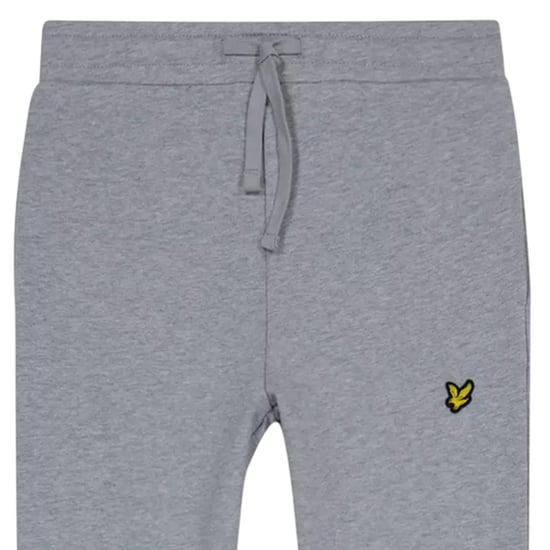 Lyle & Scott Klassiska joggingbyxor med logotyp för barn/ungdomar (Ljusgrå) - Image 3