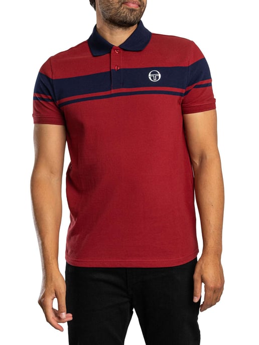 Sergio Tacchini Youngline-Poloshirt, Rood - Image 1
