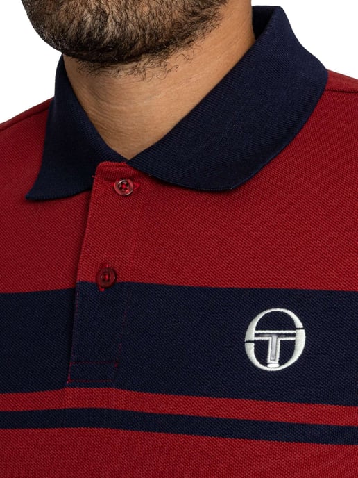 Sergio Tacchini Youngline-Poloshirt, Rood - Image 4