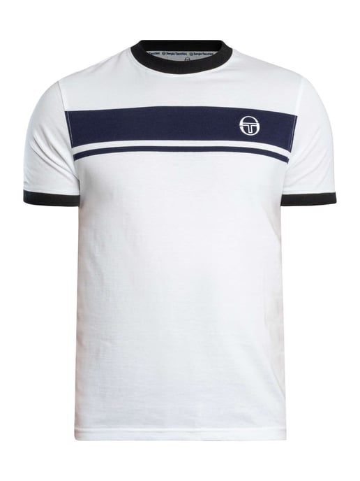 Sergio Tacchini Master Crew T-Shirt, Wit - Image 5