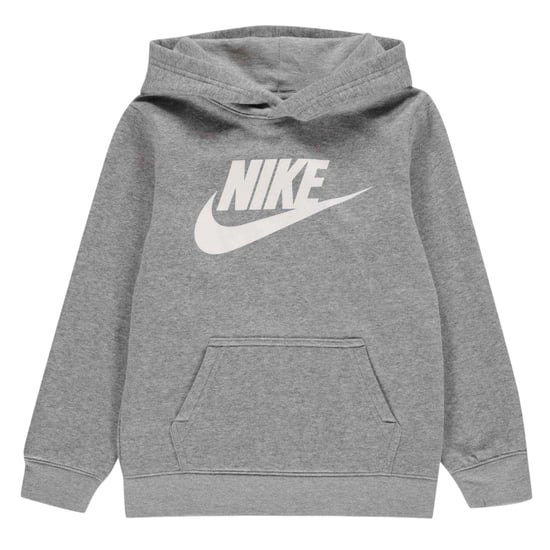 Nike Träningsset i fleece med långa ärmar och logotyp för pojkar (Grått) - Image 2