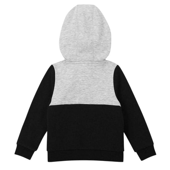Slazenger Träningsdräkt i fleece med färgblock för barn (Svart/grå) - Image 4
