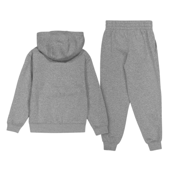 Nike Träningsdräkt i Core Fleece för pojkar (Grå/vit) - Image 3