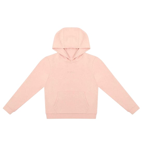 Firetrap Girls Embroidered Logo Fleece Hoodie And Joggers Set (Pink/Grey) - Image 2