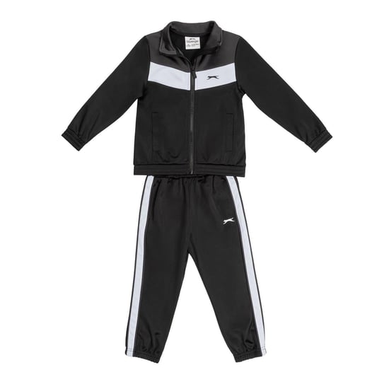Slazenger Kinderen/Kinderen Trainingspak (Zwart/Kool) - Image 1