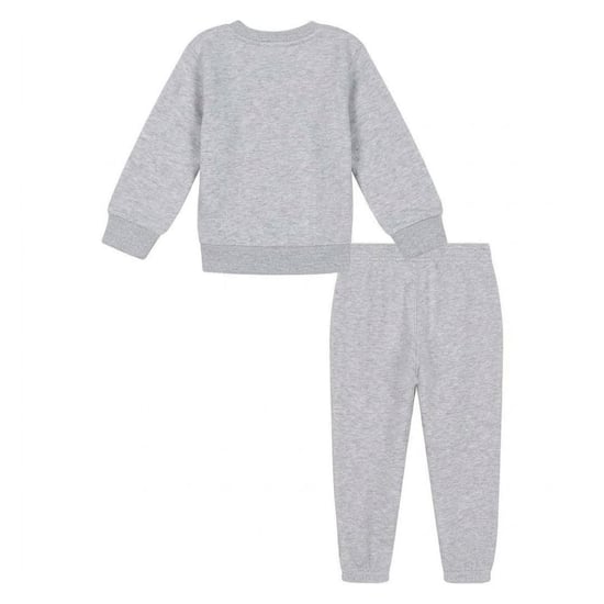 Under Armour Set med tröja och joggingbyxor med stort logo för pojkar (Grå/vit) - Image 2